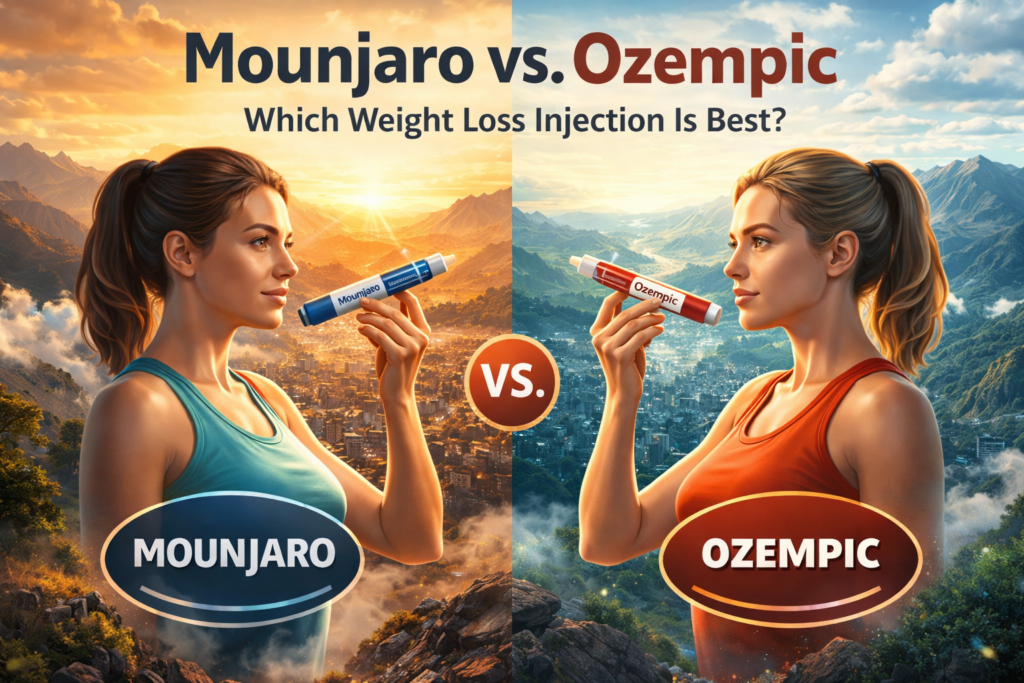 Mounjaro vs. Ozempic: Which weight loss injection is best